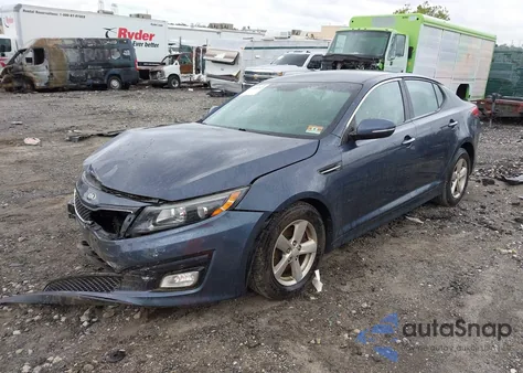 2015 Kia Optima Lx z USA, uszkodzony, nr VIN 5XXGM4A75FG479934